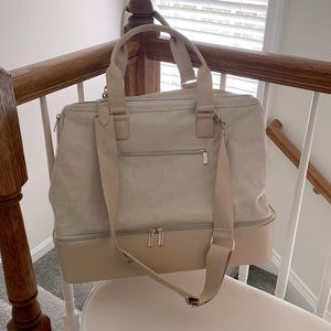 BEIS weekender bag - beige